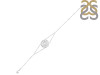 Crown Chakra Plain Silver Bracelet PS-RDB-9.