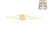 Crown Chakra Plain Silver Bracelet PS-RDB-9.