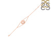 Heart Chakra Plain Silver Bracelet PS-RDB-11.
