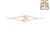 Om Plain Silver Bracelet PS-RDB-12.