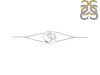 Om Plain Silver Bracelet PS-RDB-12.