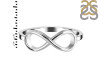 Plain Silver Infinity Ring PS-RDR-482.