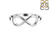 Plain Silver Infinity Ring PS-RDR-482.