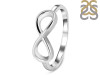 Plain Silver Infinity Ring PS-RDR-482.