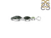 Seraphinite/Green Amethyst Pendant-2SP SER-1-262