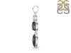 Seraphinite/Green Amethyst Pendant-2SP SER-1-282