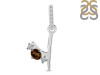 Smoky & White Topaz Alphabet Y Pendant SMY-RDA-103.