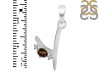 Smoky & White Topaz Alphabet Y Pendant SMY-RDA-25.
