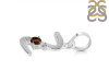 Smoky & White Topaz Alphabet Z Pendant SMY-RDA-26.