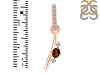 Smoky & White Topaz Alphabet I Pendant SMY-RDA-35.