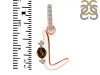 Smoky & White Topaz Alphabet L Pendant SMY-RDA-38.