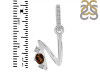 Smoky & White Topaz Alphabet N Pendant SMY-RDA-40.