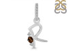 Smoky & White Topaz Alphabet R Pendant SMY-RDA-44.