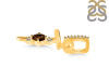Smoky & White Topaz Alphabet T Pendant SMY-RDA-46.