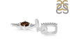Smoky & White Topaz Alphabet T Pendant SMY-RDA-46.