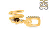Smoky & White Topaz Alphabet W Pendant SMY-RDA-49.