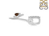 Smoky & White Topaz Alphabet Y Pendant SMY-RDA-51.