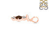Smoky & White Topaz Alphabet T Pendant SMY-RDA-72.