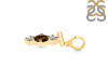 Smoky & White Topaz Alphabet T Pendant SMY-RDA-72.