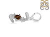 Smoky & White Topaz Alphabet Z Pendant SMY-RDA-78.