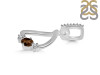 Smoky & White Topaz Alphabet D Pendant SMY-RDA-82.