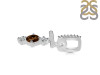 Smoky & White Topaz Alphabet T Pendant SMY-RDA-98.
