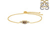 Smoky & White Topaz Bracelet SMY-RDB-140.