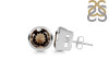 Smoky Stud Earring SMY-RDE-1434.