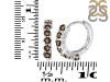 Smoky Hoop Hoop Earring SMY-RDE-1473.