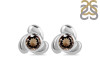 Smoky Stud Earring SMY-RDE-3.