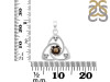 Smoky Triangle Pendant SMY-RDEP-878.