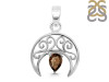 Smoky Crescent Moon Pendant SMY-RDEP-890.