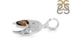 Smoky Crescent Moon Pendant SMY-RDEP-890.