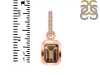 Smoky & White Topaz Pendant SMY-RDP-954-CZ-LOOP.