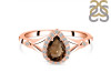 Smoky & White Topaz Ring SMY-RDR-2271.
