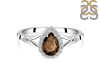 Smoky & White Topaz Ring SMY-RDR-2271.