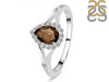 Smoky & White Topaz Ring SMY-RDR-2271.