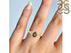 Smoky & White Topaz Ring SMY-RDR-2271.