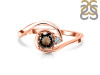 Smoky & White Topaz Ring SMY-RDR-2622.