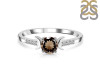 Smoky & White Topaz Ring SMY-RDR-2845.