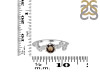 Smoky & White Topaz Ring SMY-RDR-2981.