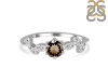 Smoky & White Topaz Ring SMY-RDR-2981.