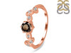 Smoky & White Topaz Ring SMY-RDR-2981.