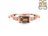 Smoky & White Topaz Ring SMY-RR-135.