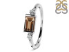 Smoky & White Topaz Ring SMY-RR-135.
