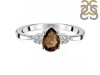 Smoky & White Topaz Ring SMY-RR-335.