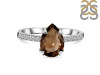 Smoky & White Topaz Ring SMY-RR-344A.