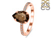 Smoky & White Topaz Ring SMY-RR-344A.