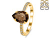 Smoky & White Topaz Ring SMY-RR-344A.