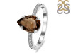 Smoky & White Topaz Ring SMY-RR-344A.